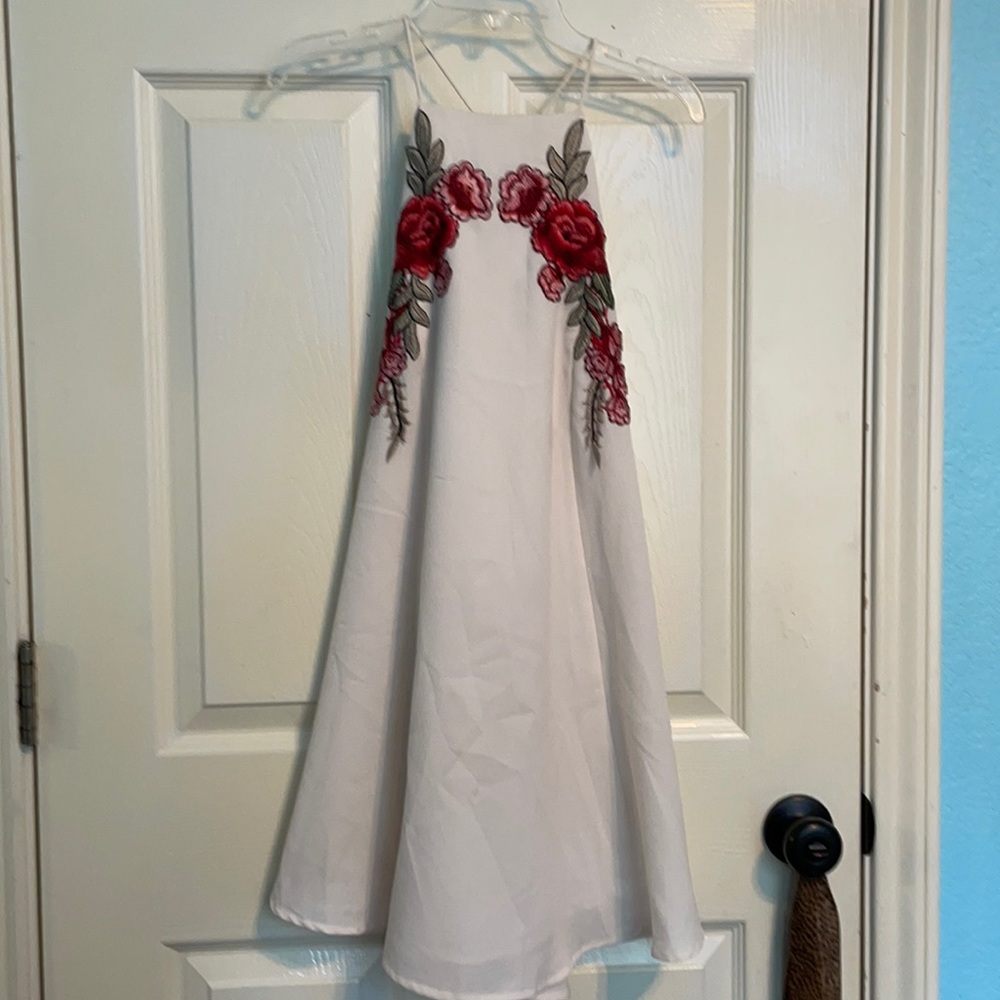Floral White dress